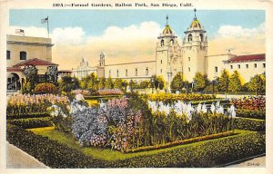 Formal Gardens Balboa Park San Diego California  