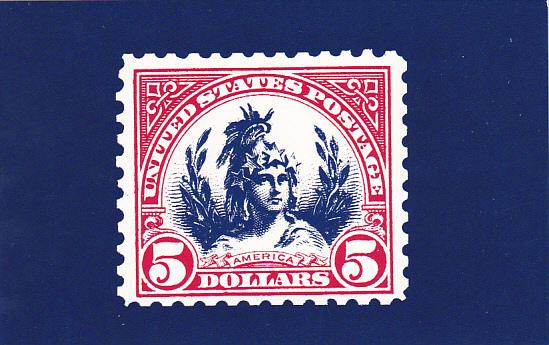 United States Postal Stamp Issue America The Head Of Freedom