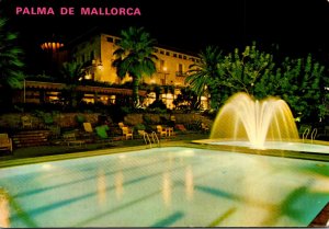 Spain Mallorca Hotel Son Vida Night View