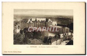 Old Postcard Bourges Barracks Conde Off Road