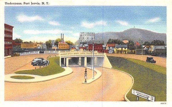 Underpass in Port Jervis, New York