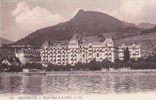 Switzerland Montreux Hotel Eden et le Cubly