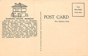 Mackinac Island Michigan, USA Unused 