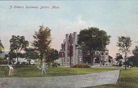 Massachusetts Dalton Crane's Residence Tennis Court