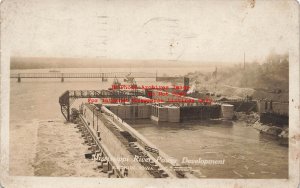 IA, Keokuk, Iowa, RPPC, Mississippi River Power Development, 1913 PM, Photo