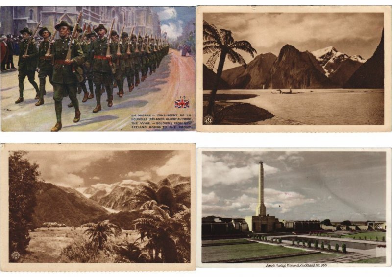 NEW ZEALAND MOSTLY PRE-1950 49 Vintage Postcards (L3343)