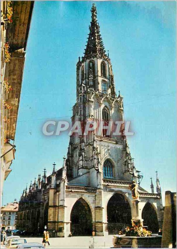 Modern Postcards Bern Cathedral