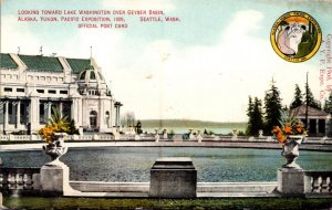 Expos Alaska Yukon Pacific Exposition Seattle Washington Looking Toward Lake ...