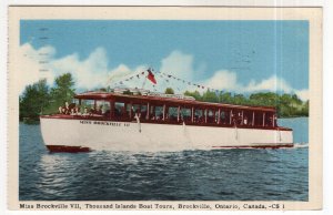 Miss Brockville VII, Thousand Islands Boat Tours, Brockville, Ontario, Canada