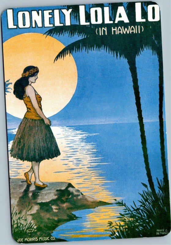 postcard Hawaii -Lonely Lola Lo