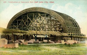 UT - Salt Lake City. Mormon Tabernacle Roof Construction