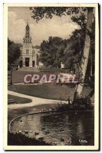 Postcard Old Cognac (Charente) Garden City Hotel