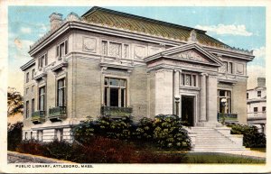 Massachusetts Attleboro Public Library 1919 Curteich