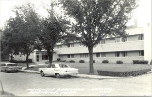 Real Photo Postcard Mennonite Deaconess Hospital in Beatrice, Nebraska