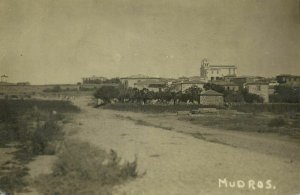 greece, Lemnos Lesbos, MUDROS MOUDROS, Panorama (1910s) RPPC Postcard