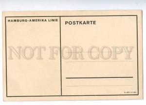 192041 HAMBURG-AMERIKA LINIE ship Vintage postcard