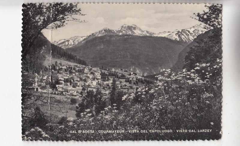 BF33264 val d aosta courmayeur vista del capolungo italy  front/back image