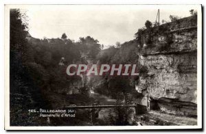 Postcard Old Bellegarde Ain Arlod Gateway