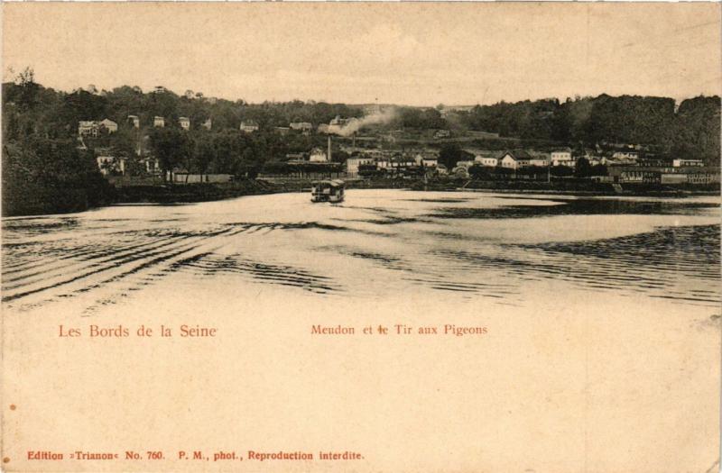 CPA Les Bords de la Seine - Meudon et le Tir (274850)