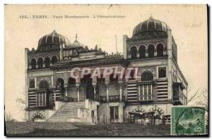 Ccarte Postale Ancienne Astronomy Observatory Paris Parc Montsouris