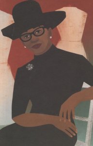 Anne Lowe First African American Vintage Fashion Designer Postcard