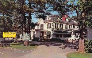 Stone Fence Inn US 5 Brattleboro Vermont postcard