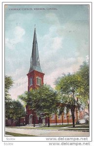 Catholic Church , Windsor , Ontario , Canada , PU-1909