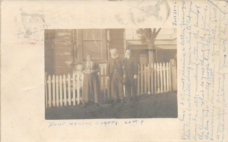 RPPC LOCAL FRIENDS DUNEDIN NEW ZEALAND TO OGDEN UTAH STAMP PHOTO POSTCARD 1906