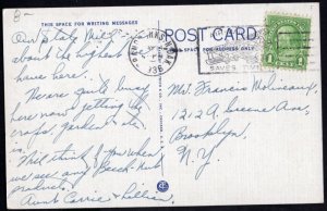 North Dakota GRAND FORKS State Mill and Elevator Barrels Flour pm1936 LINEN