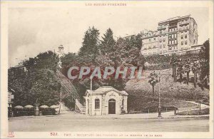 Old Postcard The Basses Pyrenees Pau Boulevard des Pyrenees and the Montee de...