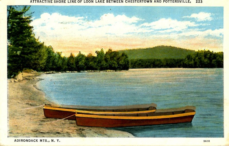 NY - Adirondacks, Loon Lake Shoreline