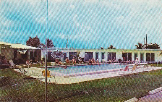 Magnolia Park Apartment Motel Pool Dania Florida