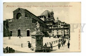 494595 Italy Firenze Florence Church Piazza S. Lorenzo Giovanni dalle Bande Nere