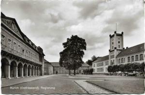 Germany Aurich Ostfriesland Regierung Vintage Postcard RPPC 01.29