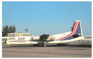 Air Charter Express F-GCJO at Orly Airport Paris France Airplane Postcard