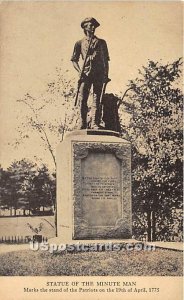 Statue of the Minute Man - Concord, MA