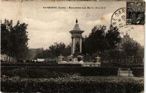 CPA NARBONNE Monument aux Morts 1914-1918 (618312)