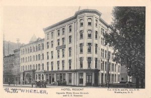 Washington DC Hote Regent Vintage Postcard AA29377