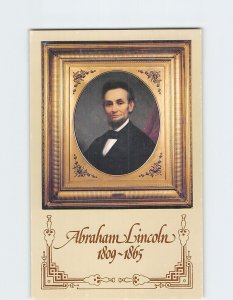 Postcard Abraham Lincoln By Matthew Wilson, Fort Wayne, Indiana