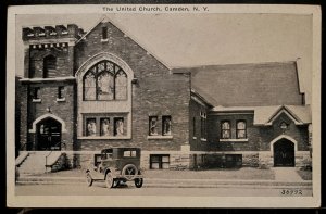 Vintage Postcard 1947 The United Church, Camden, New York (NY)