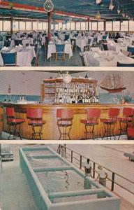 Florida Key West A & B Lobster House Interior 1965