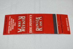Ramada Inn Red 20 Strike Matchbook Cover