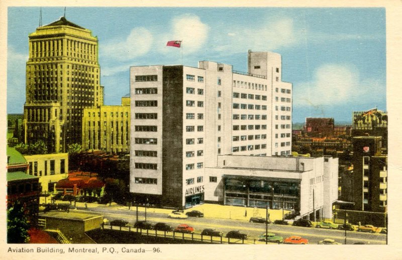 Canada - Quebec, Montreal. Aviation Building