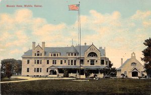 Masonic Home Wichita, Kansas USA Unused 