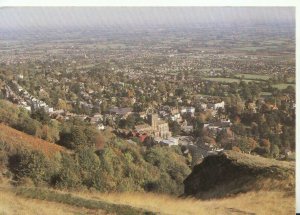 Worcestershire Postcard - Malvern from Prospect Point on The Hills - Ref TZ8190