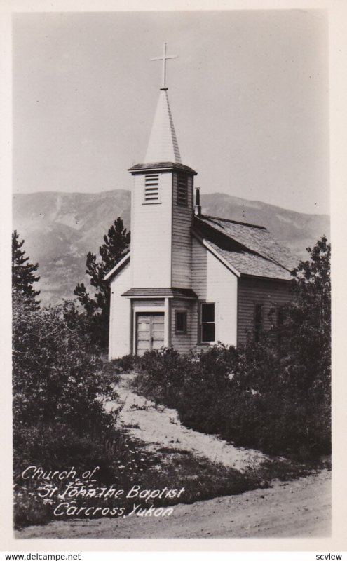 RP: CARCROSS , Yukon Territory, 1920-40s ; Church of St John The Baptist