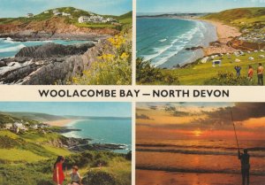 WOOLACOMBE, NORTH DEVON - Vintage POSTCARD