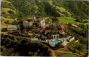 Postcard HISTORICAL SCENE San Simeon California CA AM8578