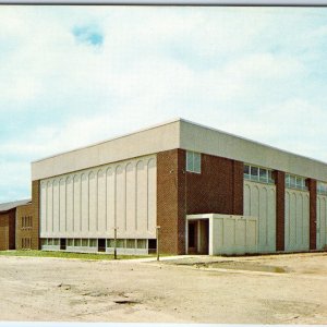 c1960s Oskaloosa IA William Penn College Gymnasium Beautiful Brutal Bldg PC A233