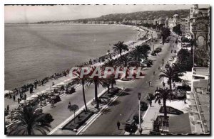 Postcard Old Nice Baie des Anges Promenade des Anglais